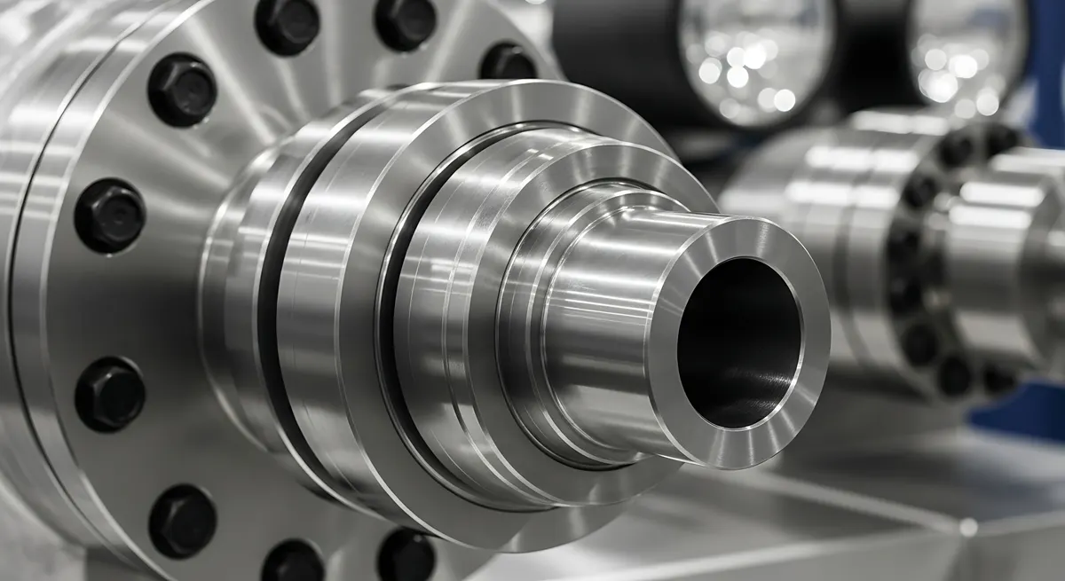 Manufactured steel flanges