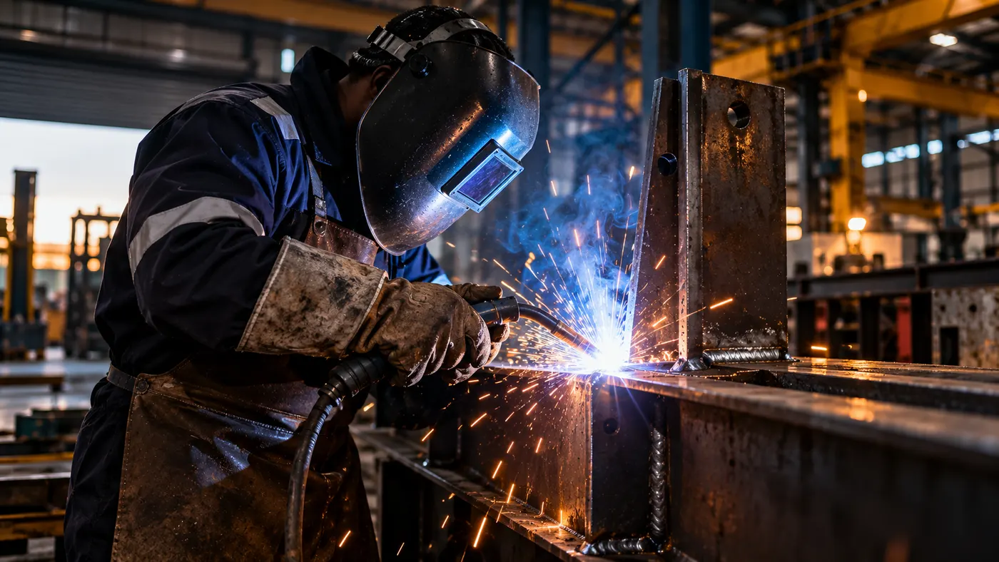 Fabricated steel components
